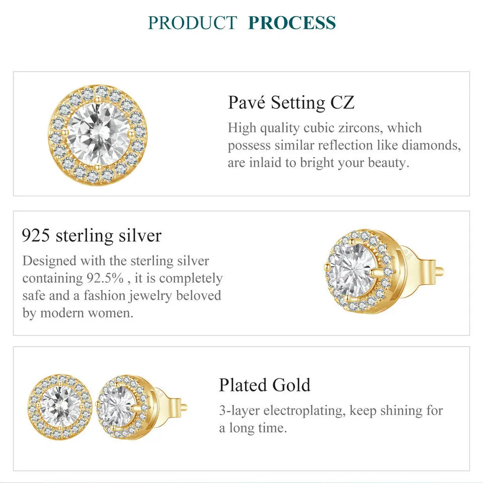 Pure Aura Studs