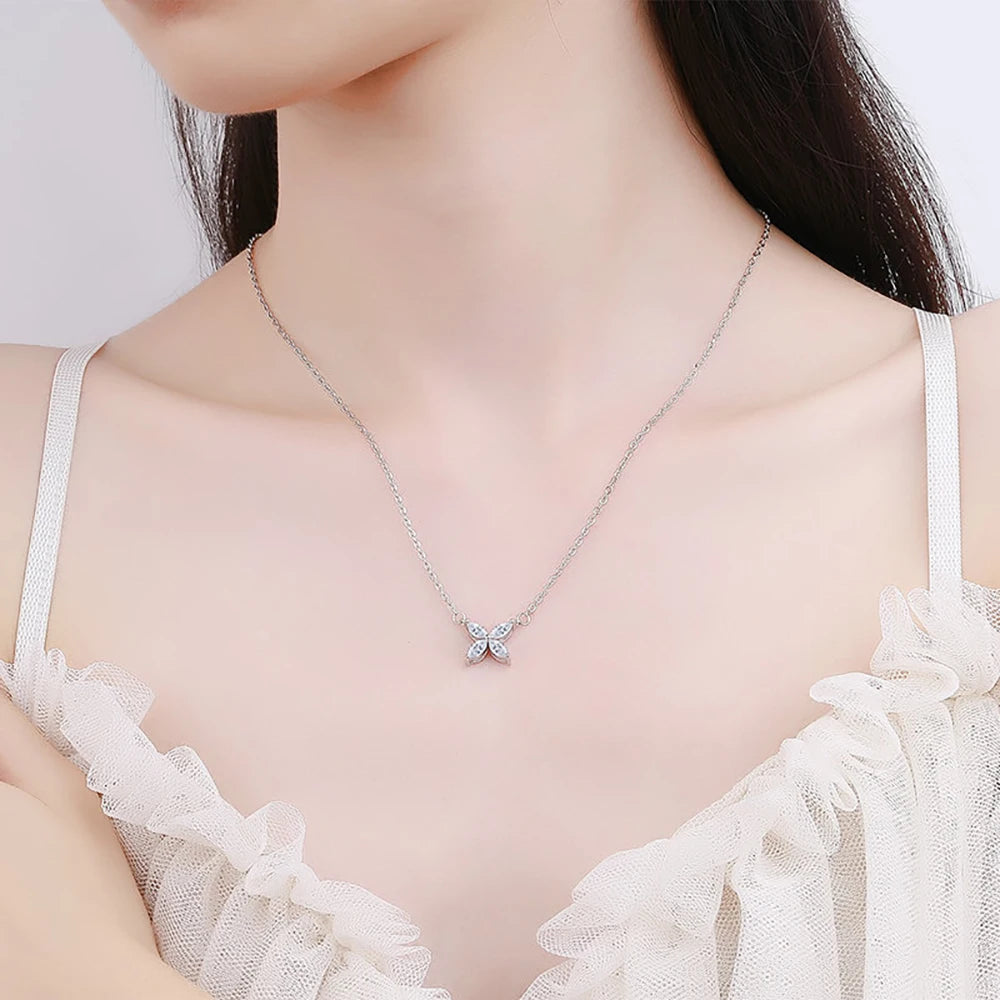Moissanite S925 Silver Sparkling