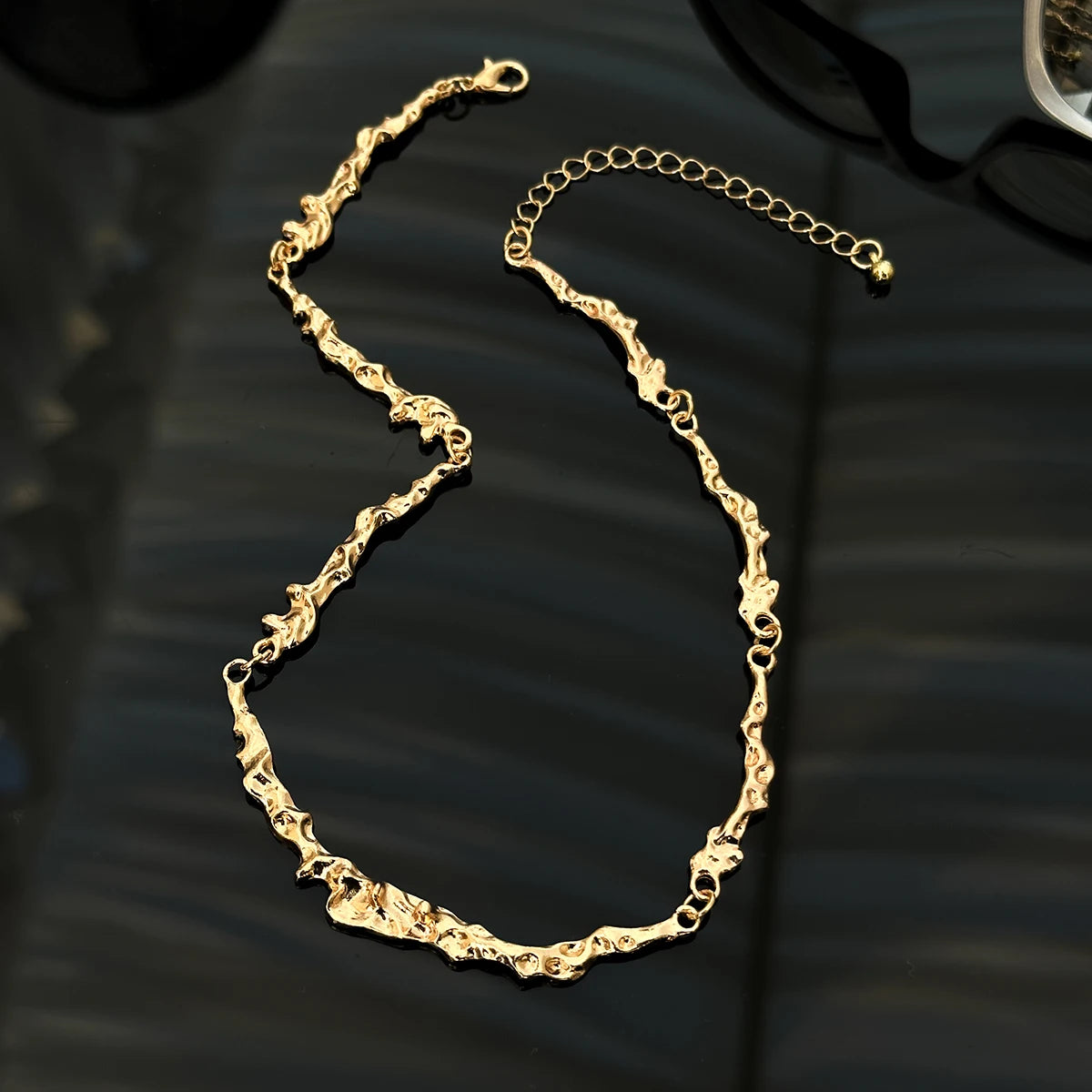 Victoria Polished Bone Chain Necklace