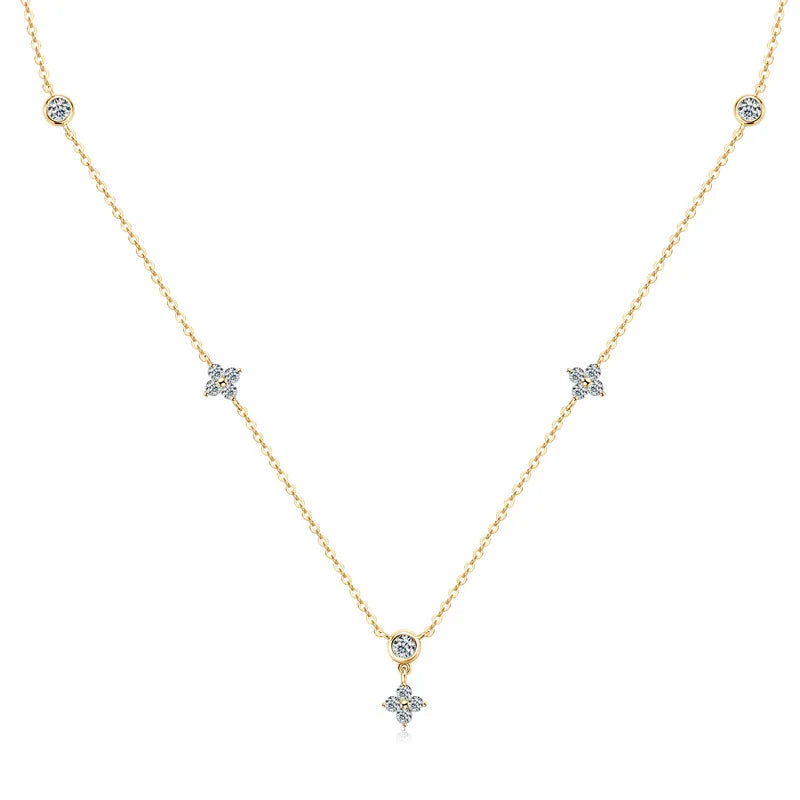 Moissan Bloom Pendant