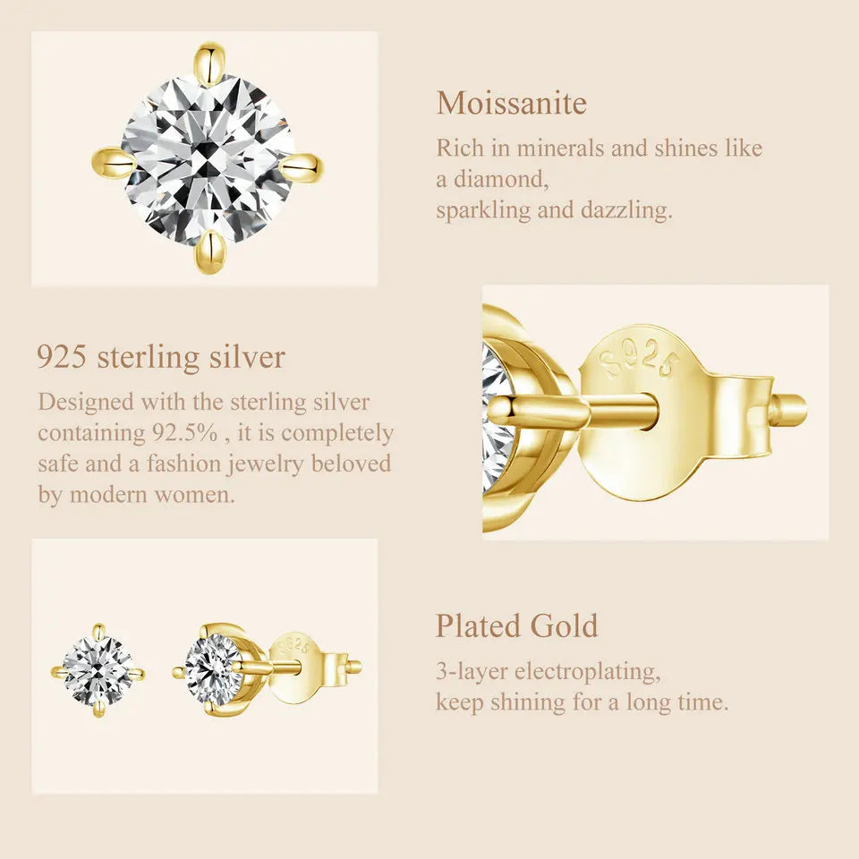 Halo Luxe Studs