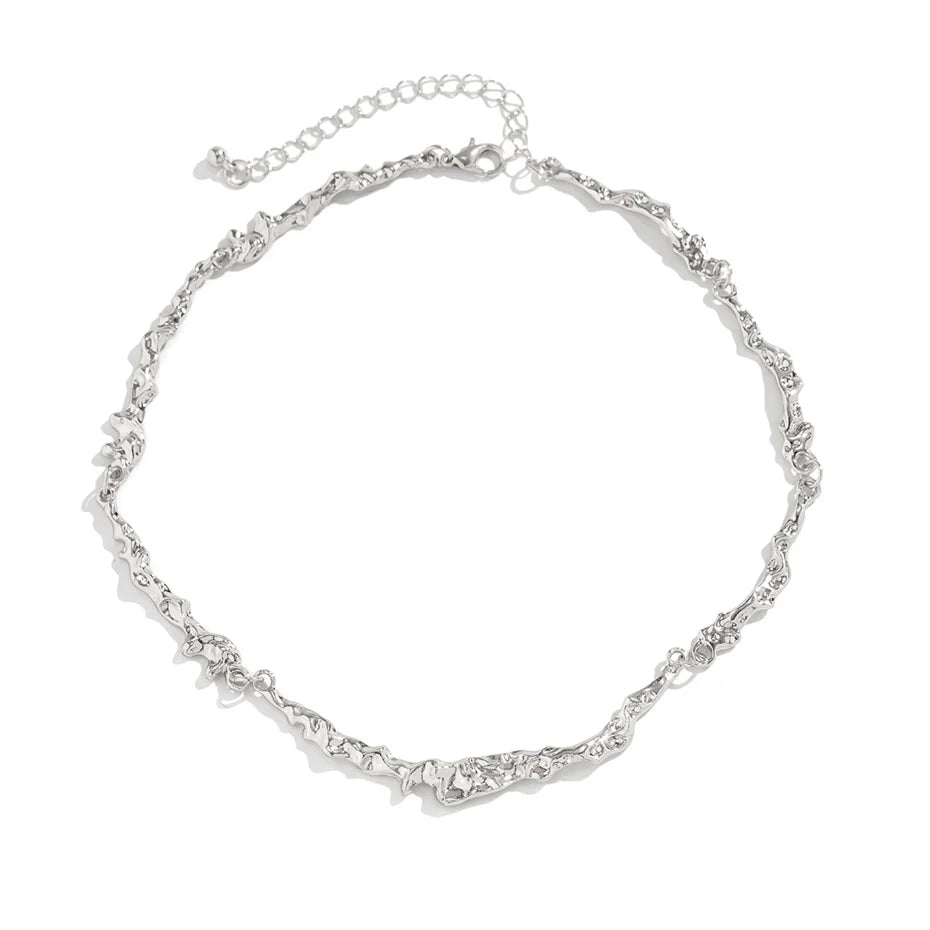 Victoria Polished Bone Chain Necklace