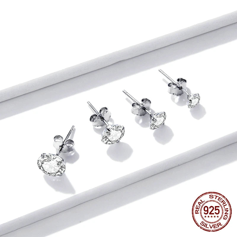 Golden Aura CZ Studs