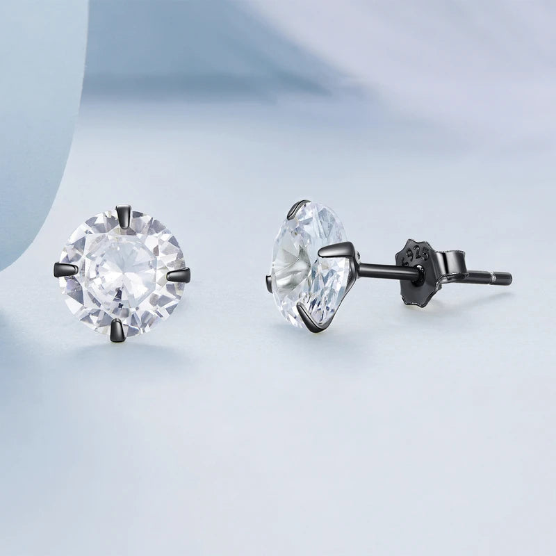 Golden Aura CZ Studs