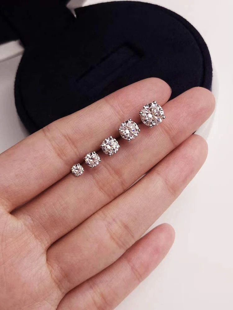 Golden Aura CZ Studs