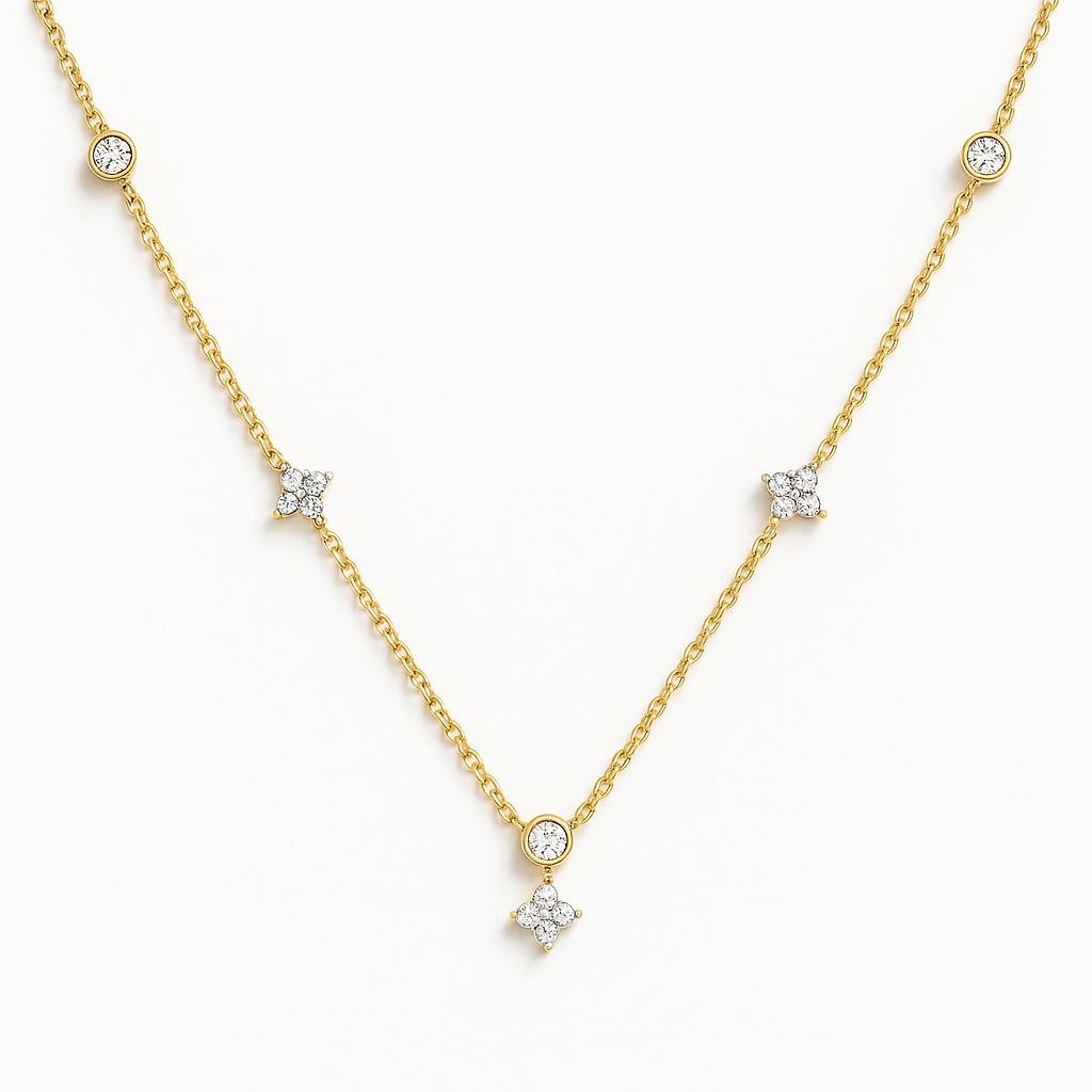 Moissan Bloom Pendant
