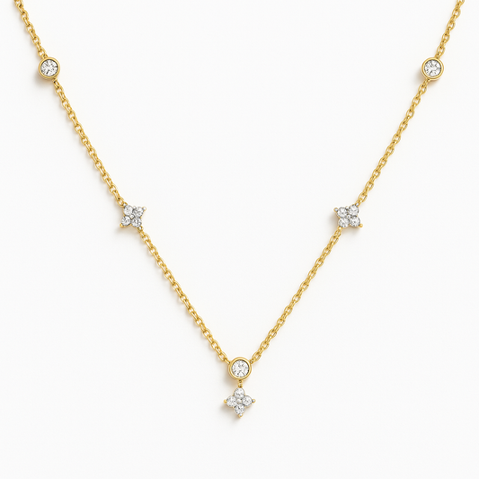 Moissan Bloom Pendant