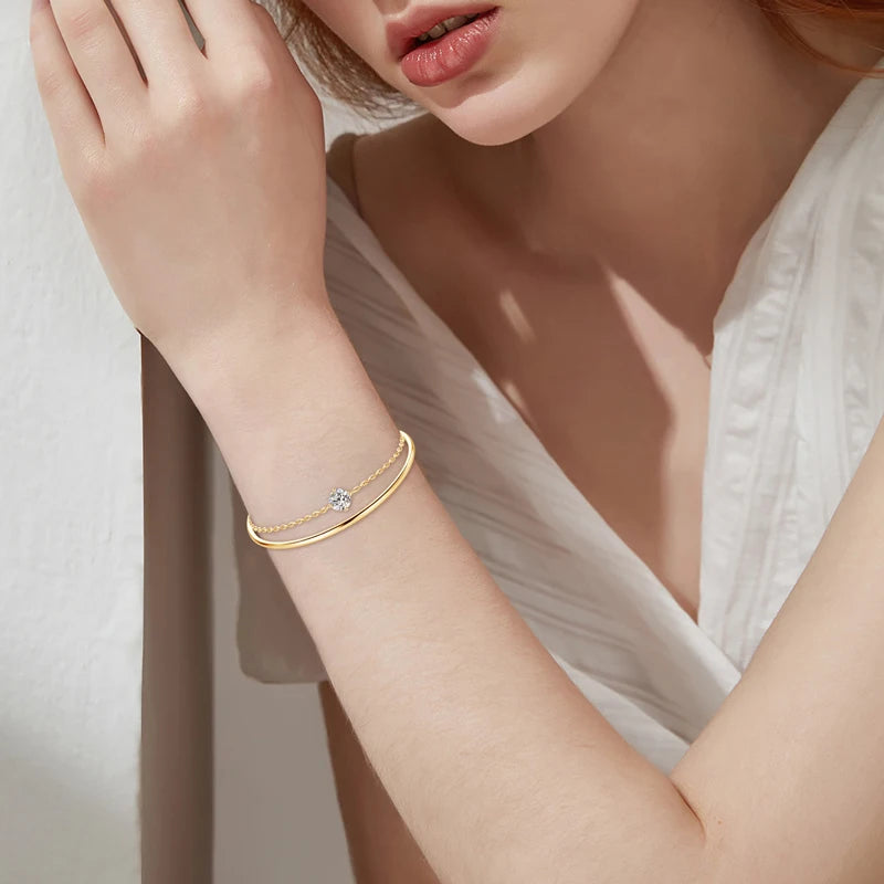 Halo Twin Spark Bracelet