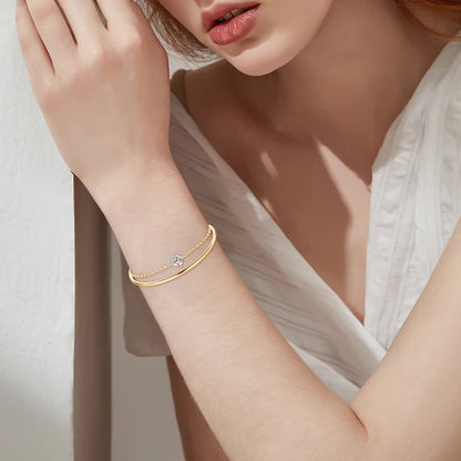 Halo Twin Spark Bracelet