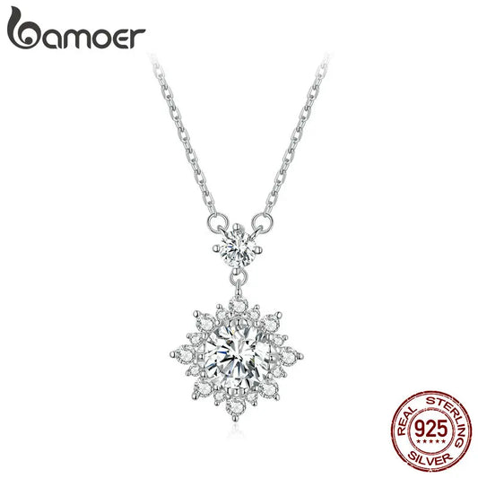Radiant Bloom Glow Crest Pendant