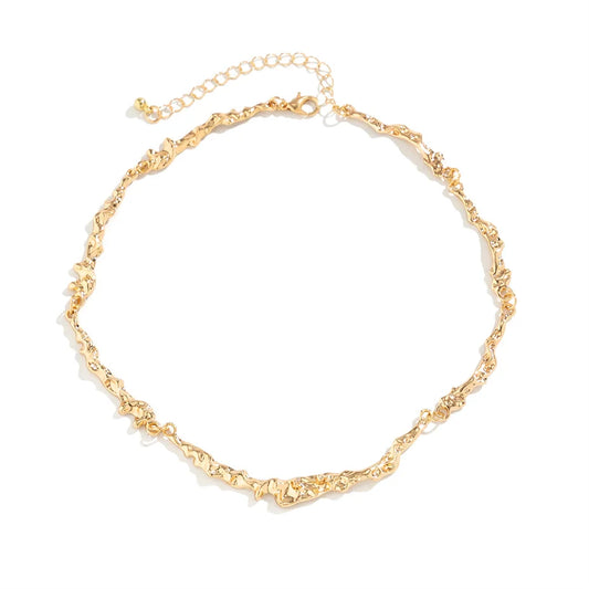 Victoria Polished Bone Chain Necklace