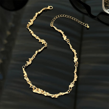 Victoria Polished Bone Chain Necklace