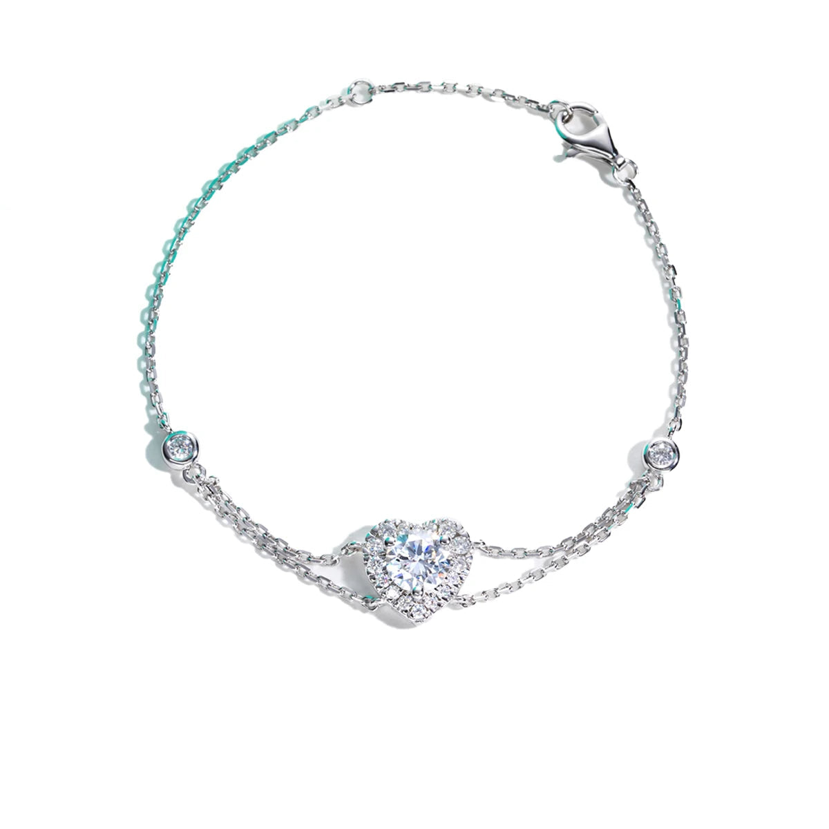 Radiant Bloom Heart Whisper Chain